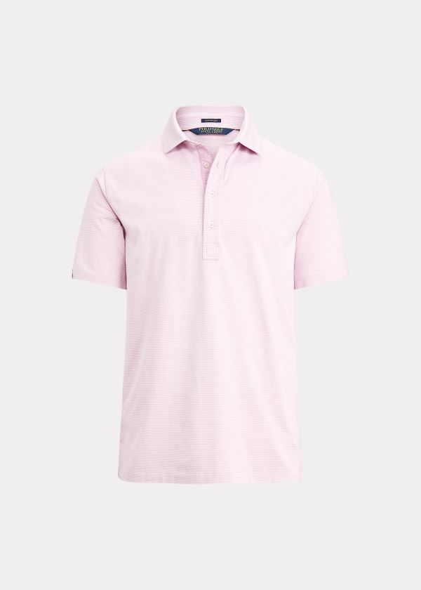 Ralph Lauren Classic Fit Stretch Lisle Polo Herre Danmark (NFQBT7194)